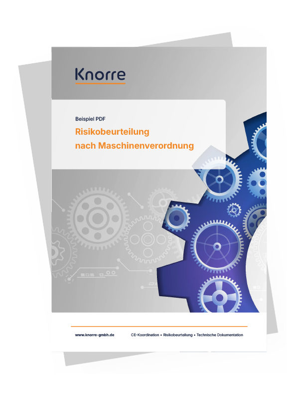 Beispiel PDF einer Risikobeurteilung nach Maschineneverordnung